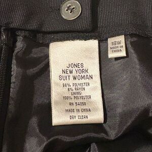 Jones New York Black Trousers
